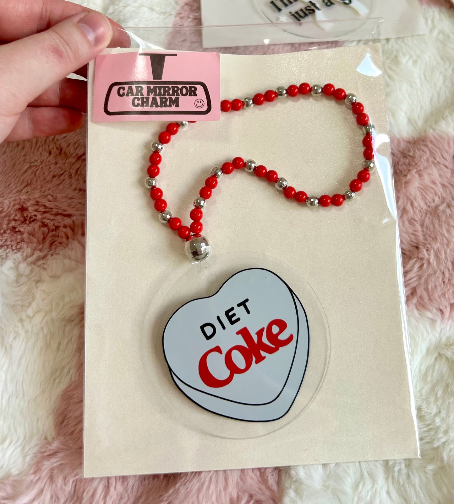 Diet Coke Car Charm