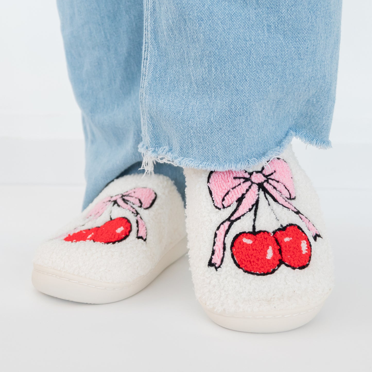 Cherry Bow Slips