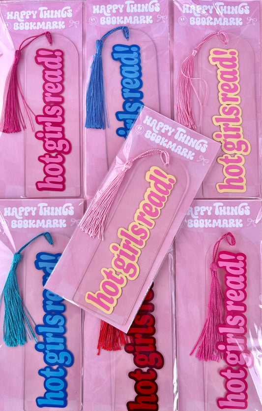 Hot Girls Read Bookmark