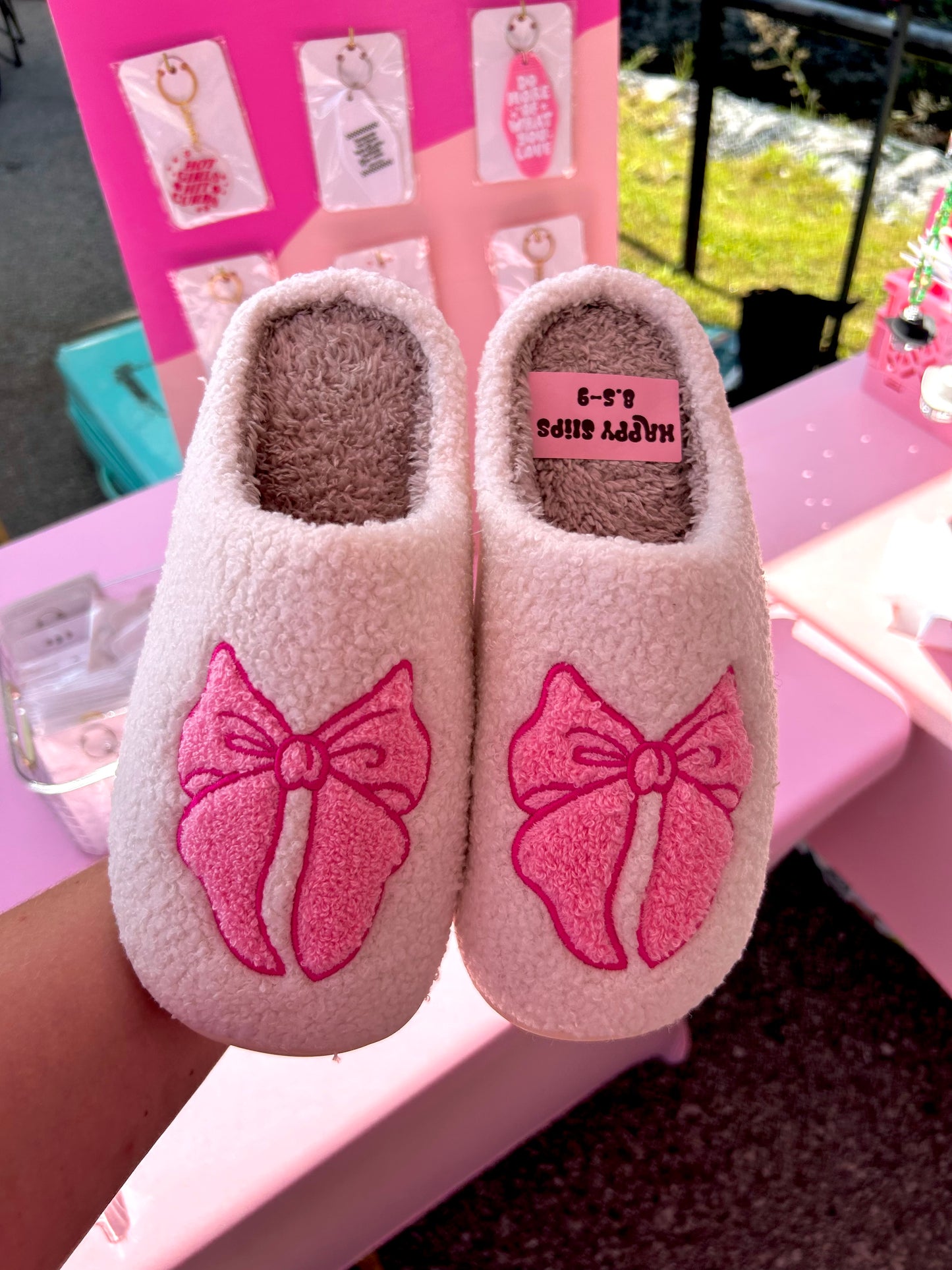 Bow Slippers