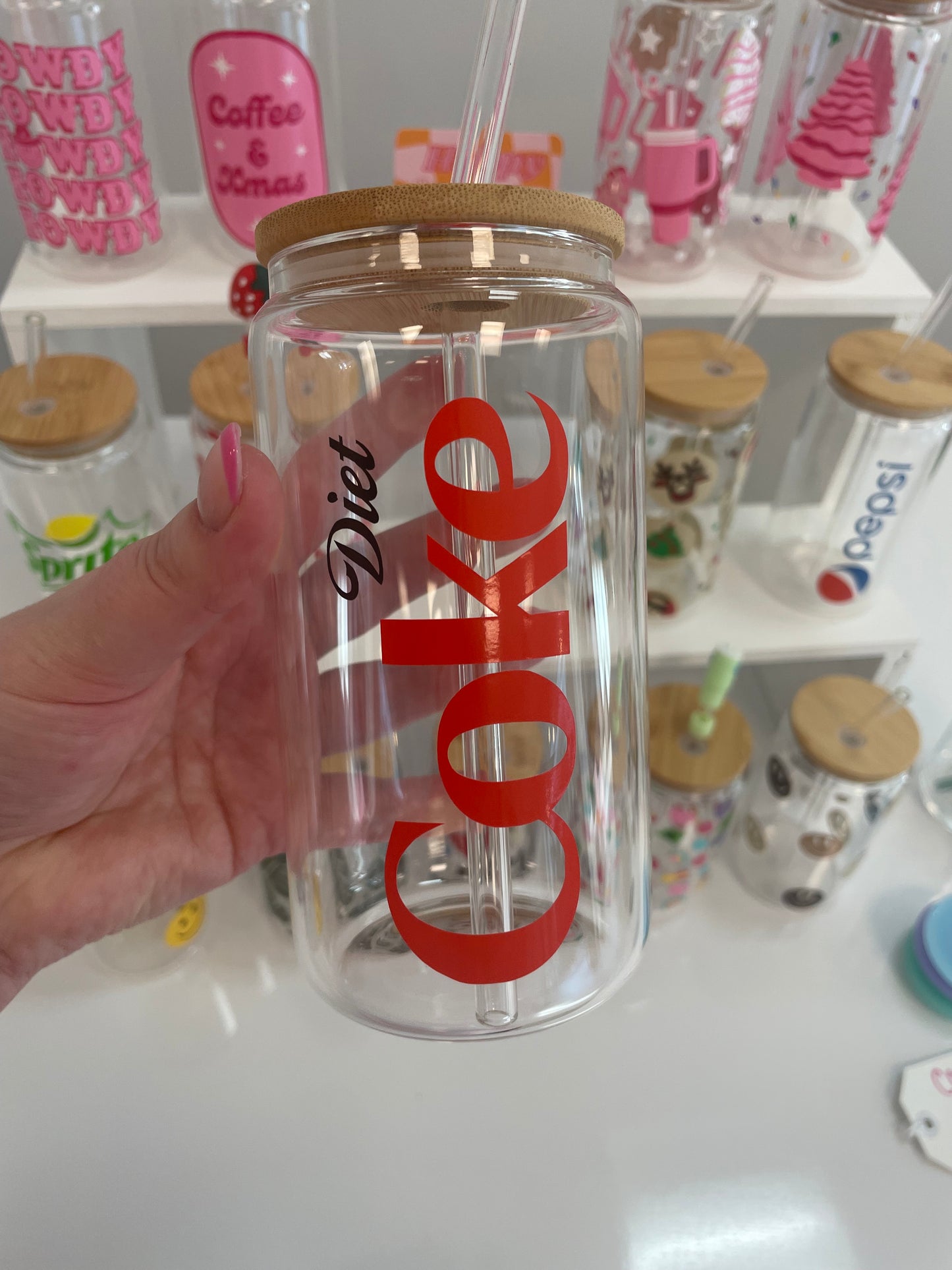 Diet Coke Can Glass