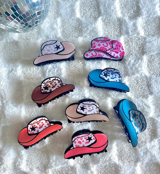 Cowgirl Hair Clips