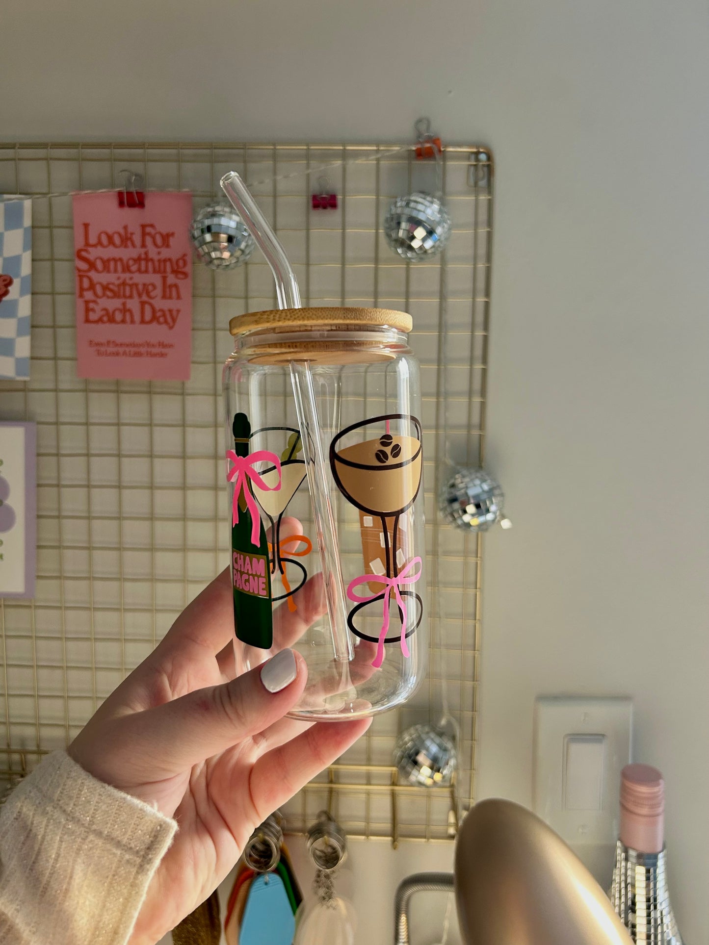 Cocktail Can Glass