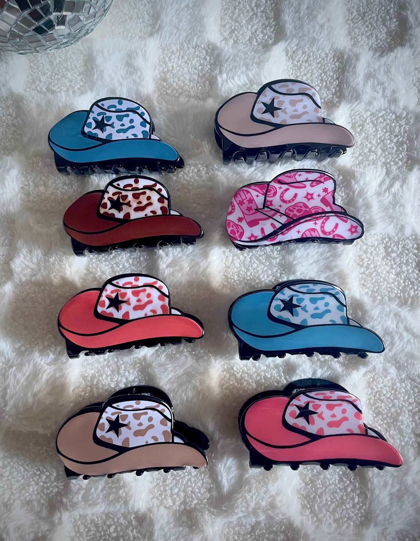 Cowgirl Hair Clips