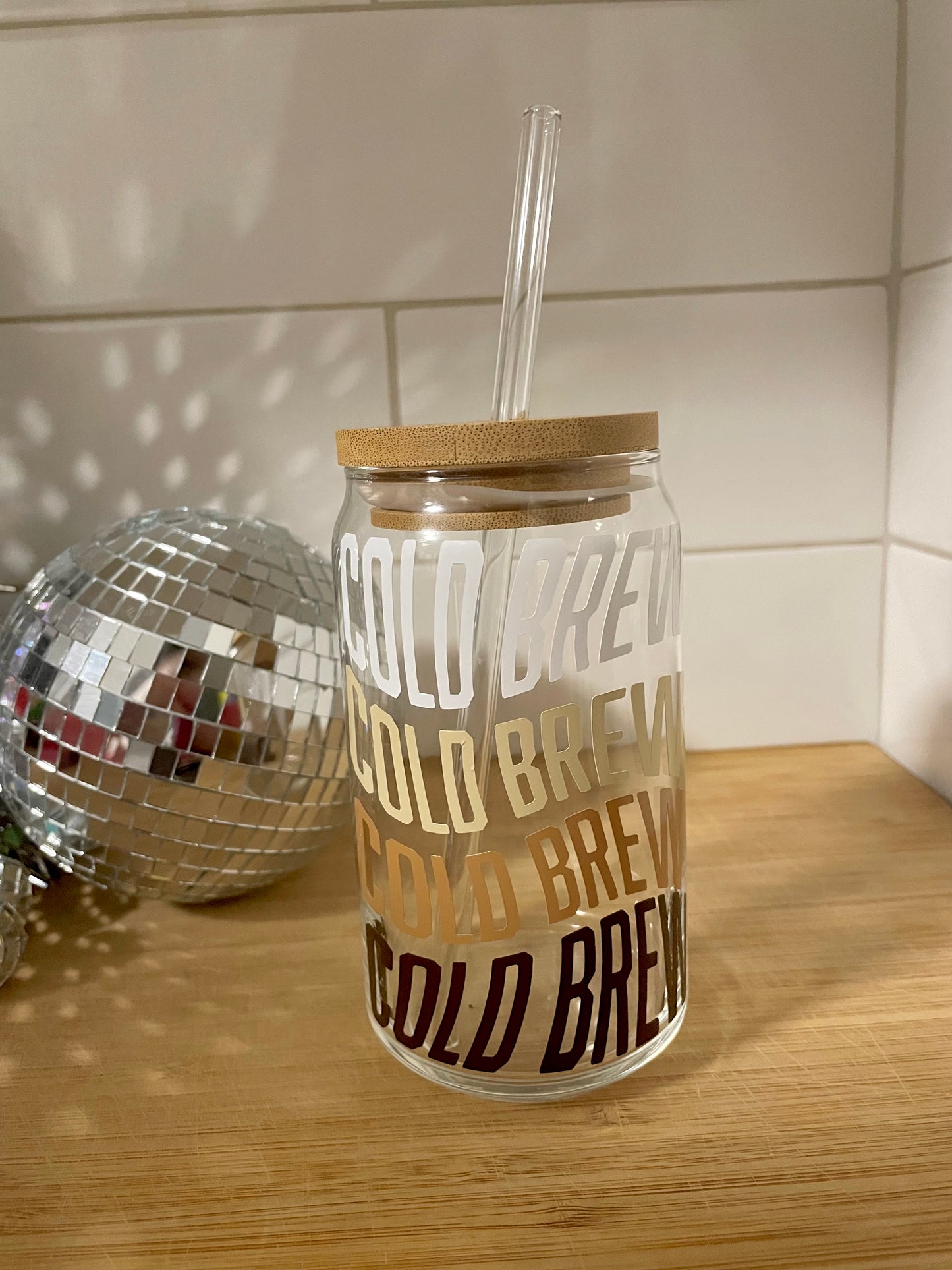 Cold Brew Can Glass