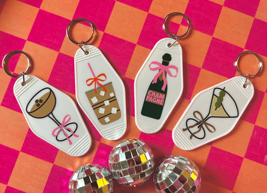 Drink Girlie Keychains