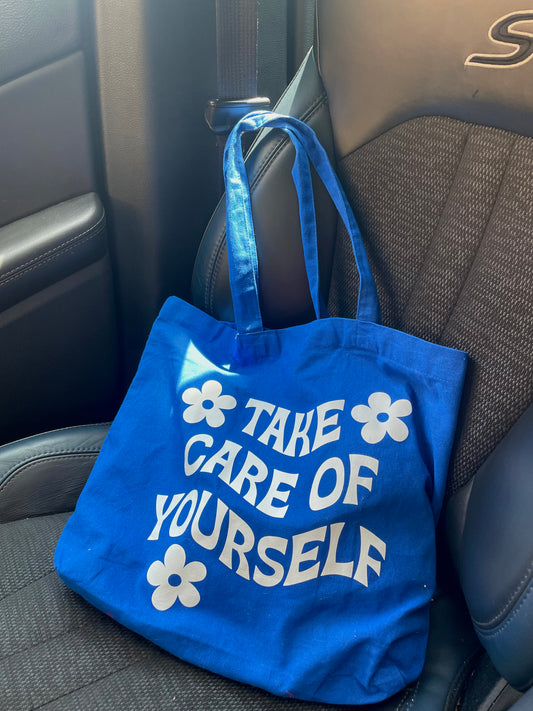 Take Care of Yourself Tote