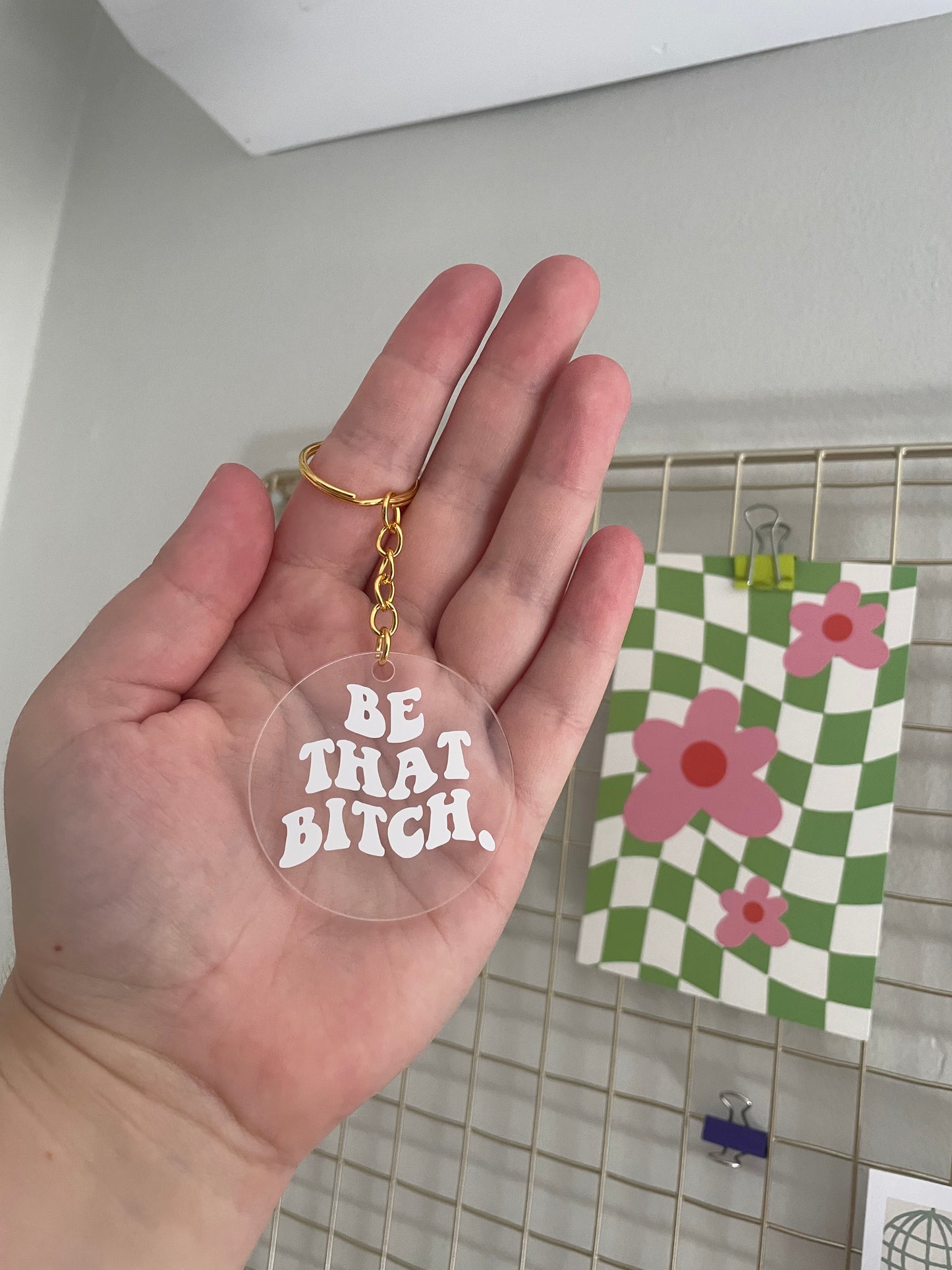 Be that bitch Keyring