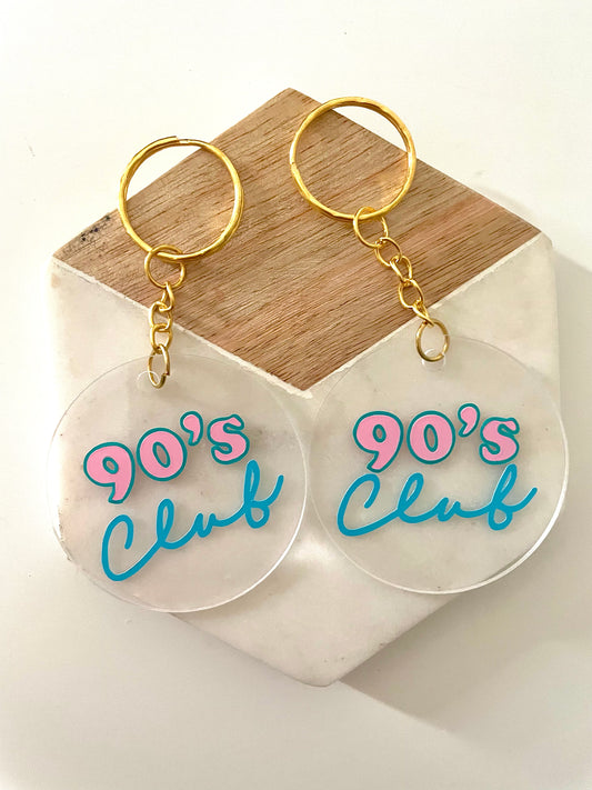 90’s Club Keyring